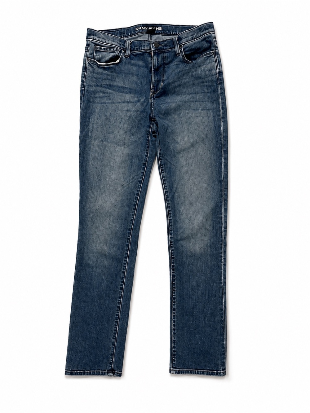 DKNY Skinny Jeans in Medium Blue Wash